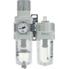 Filter Regulator + Lubricator AC10A to AC40A 