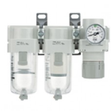 Air Filter + Mist Separator + Regulator  AC20C to AC40C