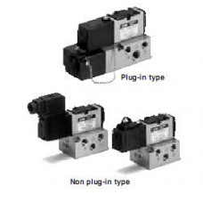 5 Port Pilot Solenoid Valve Rubber Seal,Plug-in/Non Plug VFS2000