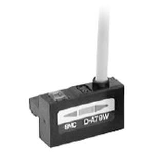 A79W, Reed Switch, Rail Mounting, Grommet