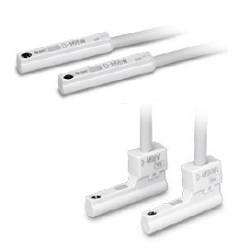 2-Color Indication Type Solid State Auto Switch, Direct Mounting Style, D-M9NW(V)/D-M9PW(V)/D-M9BW(V) D-M9BWVZ